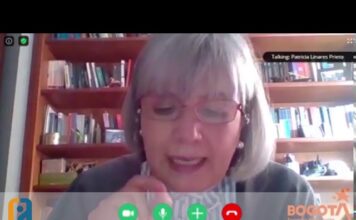 Charlamos con la presidenta de la JEP