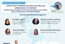 30 de Octubre. ¿Cómo viven la violencia niñas, niños y adolescentes en Colombia?
