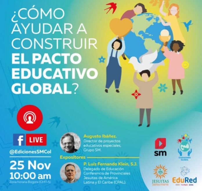 25 de Noviembre. ¿Cómo ayudar a construir el pacto educativo global?