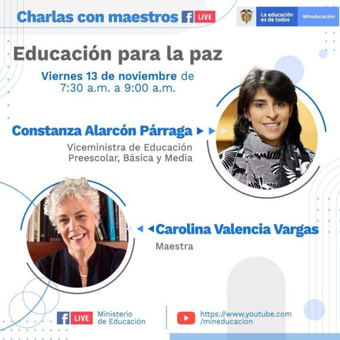 13 de noviembre. Hablemos de educación para la paz