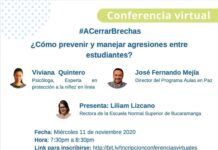 11 de noviembre. ¿Cómo prevenir y manejar agresiones entre estudiantes? Red papaz evento