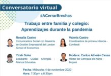 4 de Noviembre. Trabajo entre familia y colegio: Aprendizajes durante la pandemia Redpapaz