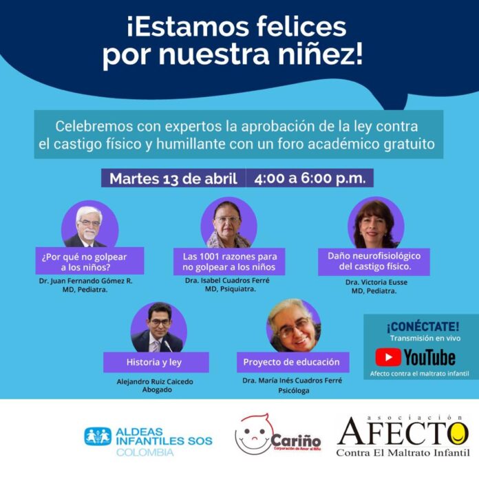 13 de Abril. Estamos felices por nuestra niñez.