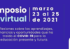 23, 24 y 25 de Marzo. Simposio virtual: La otra cara de la pandemia