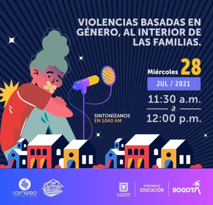 28 de julio.Violencias basadas en género, al interior de las familias.