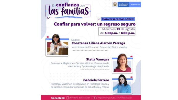 25 de Agosto. «Confiar para volver: Un regreso seguro»