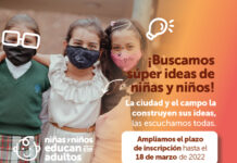 Niñas y niños educan a los adultos