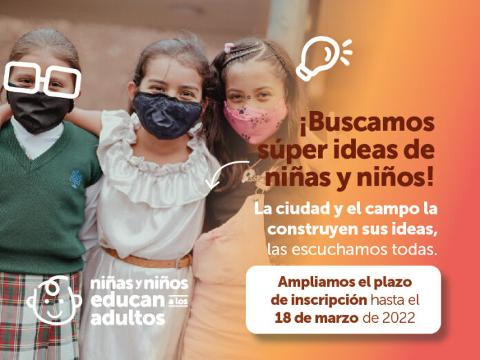 Niñas y niños educan a los adultos