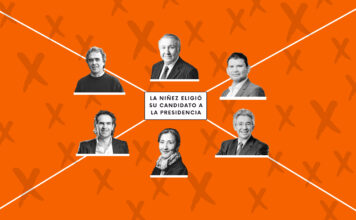 La niñez votó por su candidato a la presidencia La niñez votó por su candidato a la presidencia