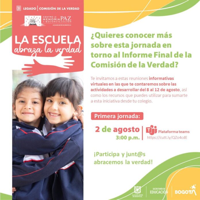 2 de agosto, La escuela abraza la verdad