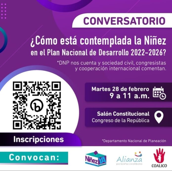 28 de febrero. ¿Como esta contemplada la Niñez en el Plan Nacional de Desarrollo 2022 – 2026?.