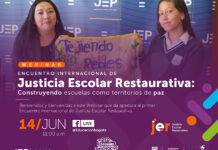 Conversemos sobre el Encuentro Internacional de Justicia Escolar Restaurativa