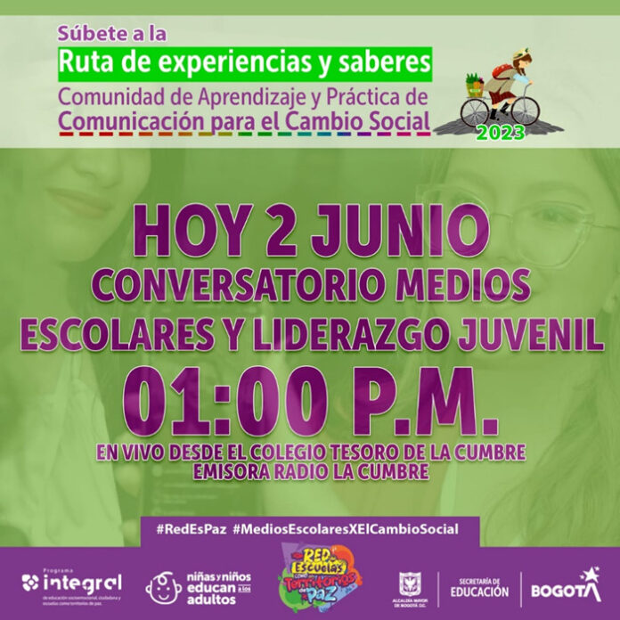 Conversatorio sobre Medios Escolares y Liderazgo Juvenil