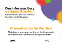Desinformación y estigmatización: cambiando las narrativas locales en Colombia