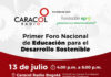 Primer Foro Nacional de Educación para el Desarrollo Sostenible