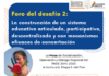 Desafío 2: La construcción de un sistema educativo articulado, participativo, descentralizado y con mecanismos eficaces de concertación.