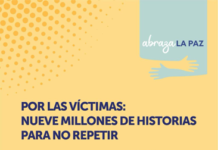 Por las víctimas: 9 millones de historias para no repetir