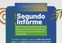 Segundo Informe de Seguimiento y Monitoreo a la implementación de las Recomendaciones de la CEV