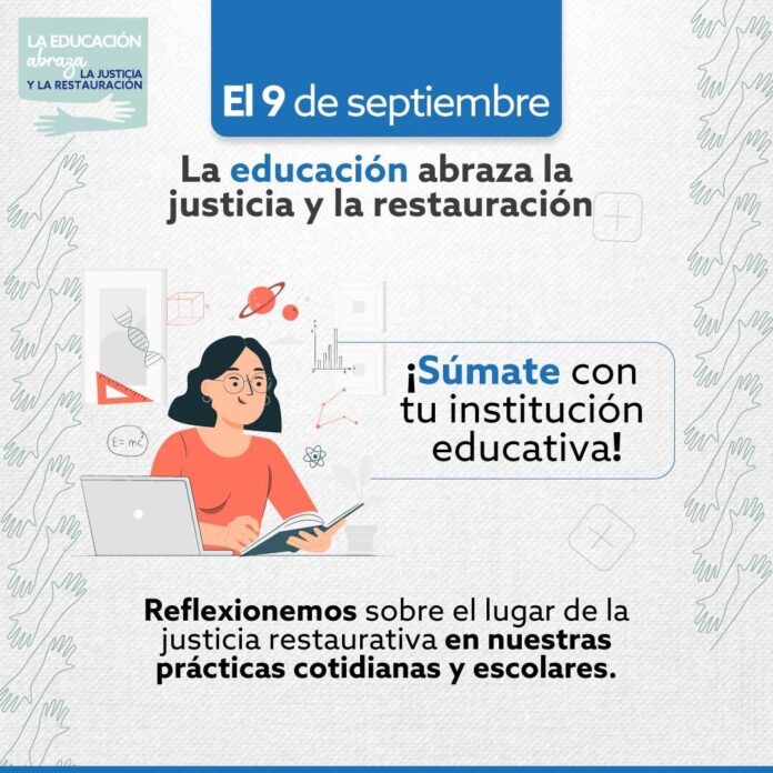 La educación abraza la justicia y la restauración