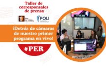 Detrás de cámaras del programa «Esquina Cultural»