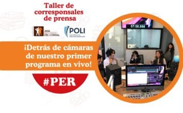 Detrás de cámaras del programa «Esquina Cultural»