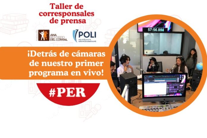 Detrás de cámaras del programa «Esquina Cultural»