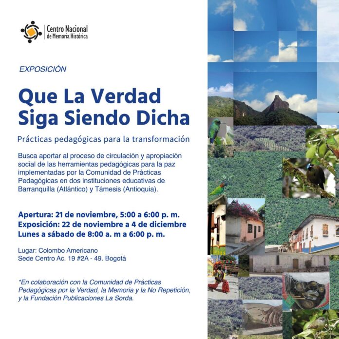 Que la verdad siga siendo dicha