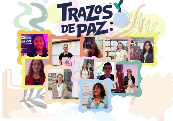 Trazos de Paz: homenaje a los estudiantes escolares del concurso