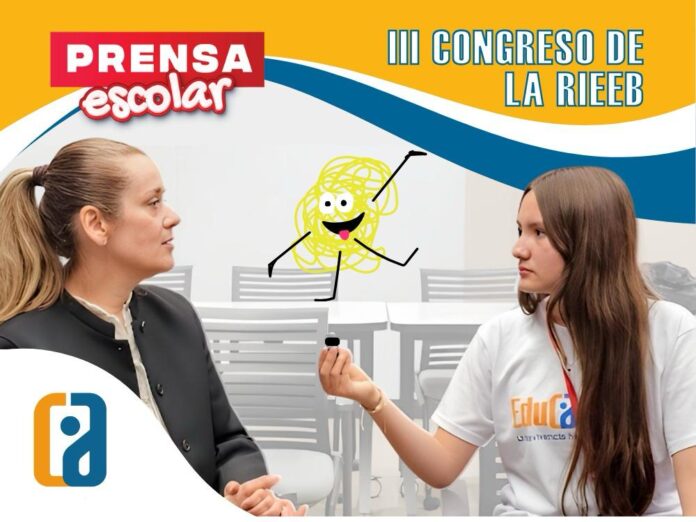 Periodistas escolares cubrieron el Congreso de la RIEEB