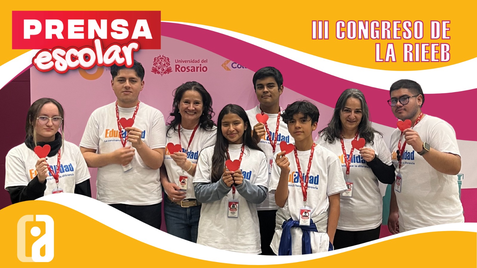 Periodistas escolares cubrieron el Congreso de la RIEEB