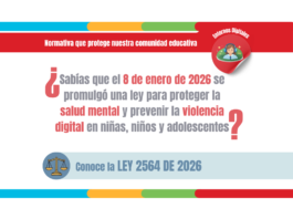 Ley 2564 de 2026: cómo actuar frente a la salud mental y la violencia en entornos digitales en la escuela