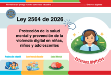 Ley 2564 de 2026: cómo actuar frente a la salud mental y la violencia en entornos digitales en la escuela