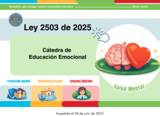 Ley 2503 de 2026: Cátedra de educación emocional
