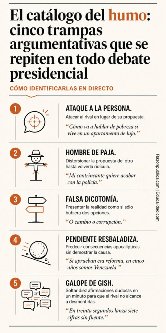 Detector de humo: Contra el desorden informativo (60): Los trucos del debate