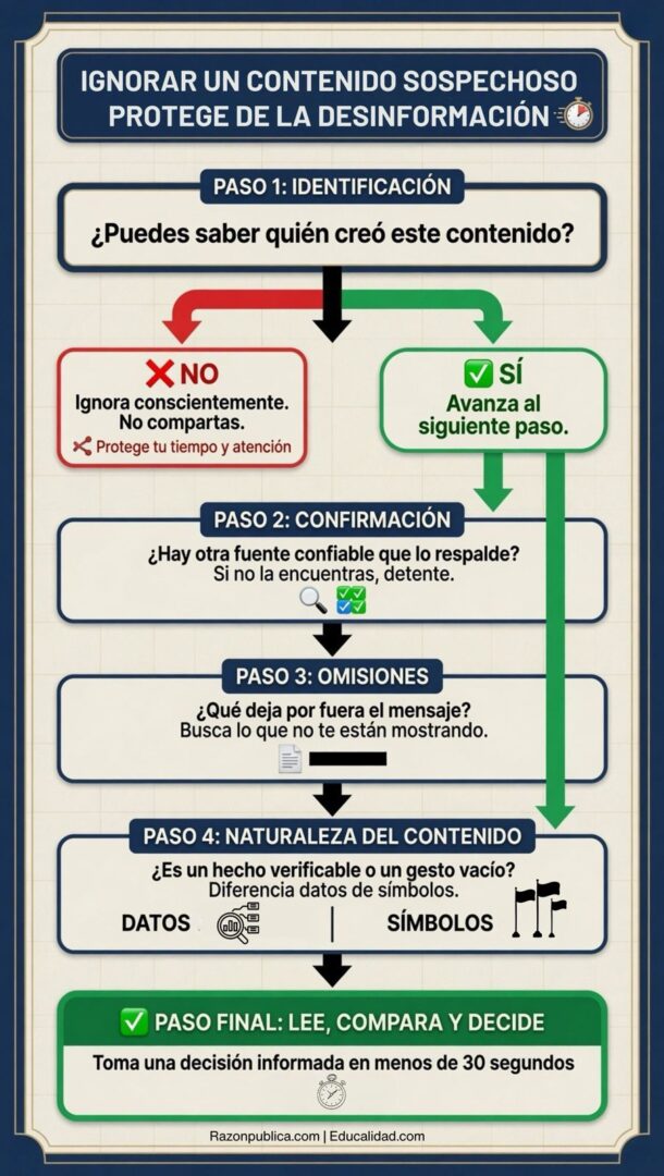Detector de humo: contra el desorden informativo (65) No pregunte si es verdad