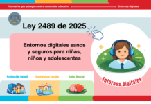 Ley 2489 de 2025: Entornos digitales sanos y seguros para niñas, niños y adolescentes