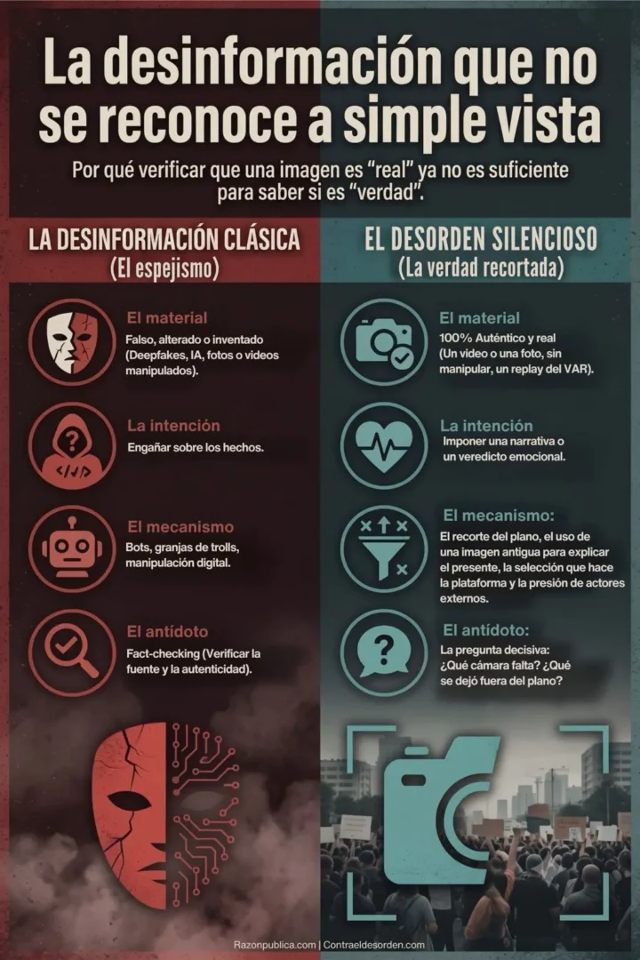 Detector de humo: contra el desorden informativo (70) El replay no es el partido