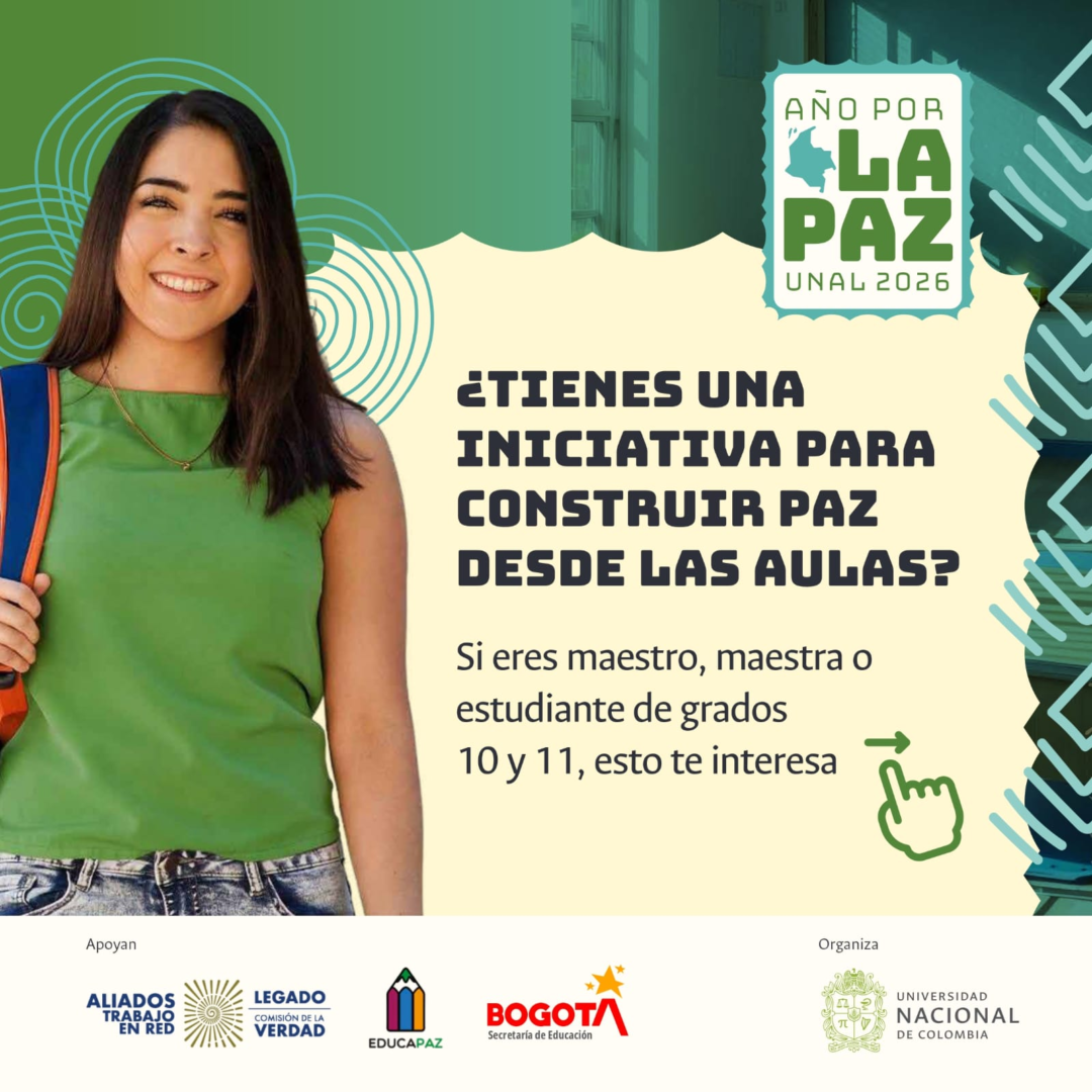 Iniciativa para construir paz desde las aulas